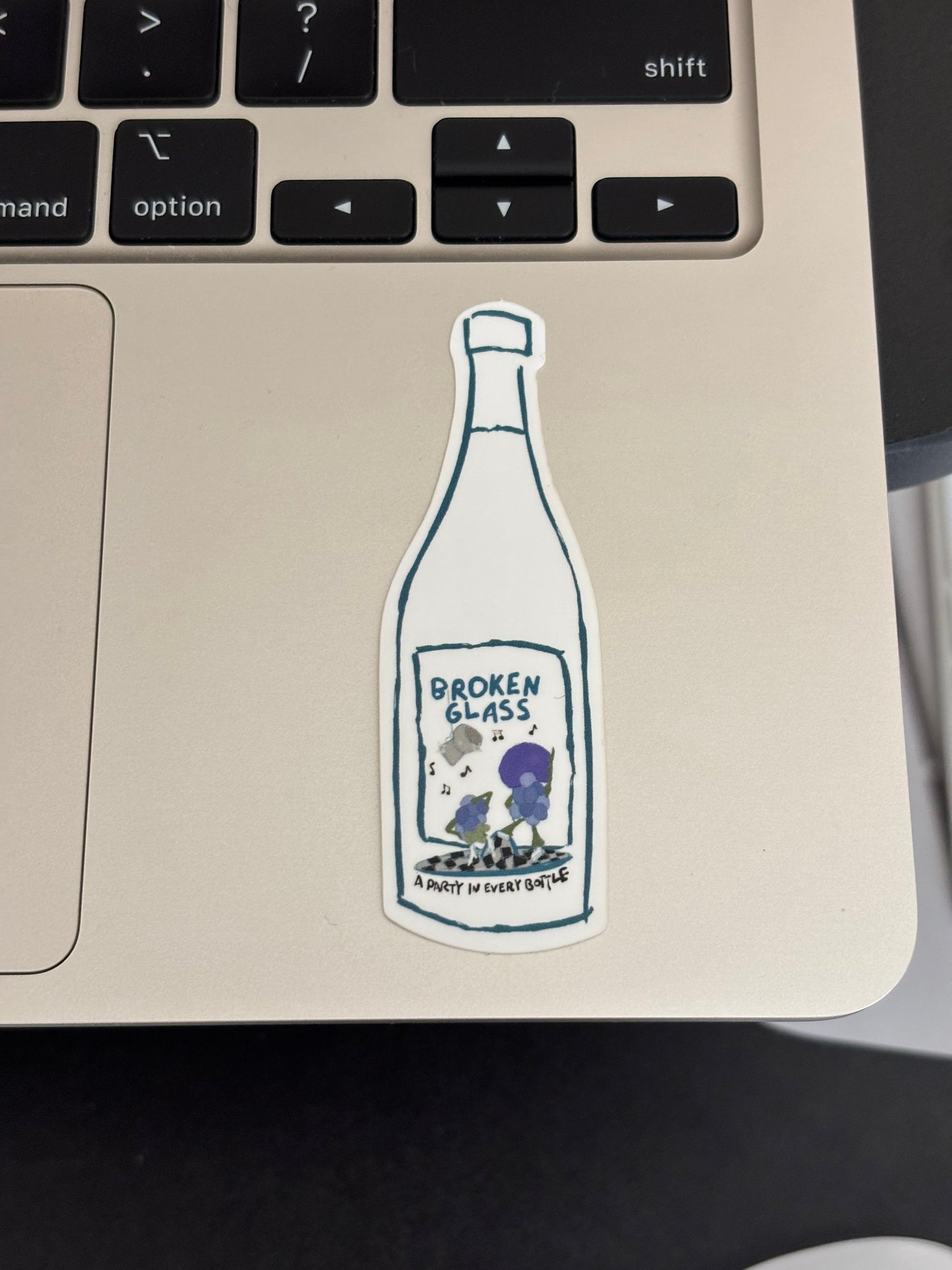 'Disco Grapes' Sticker